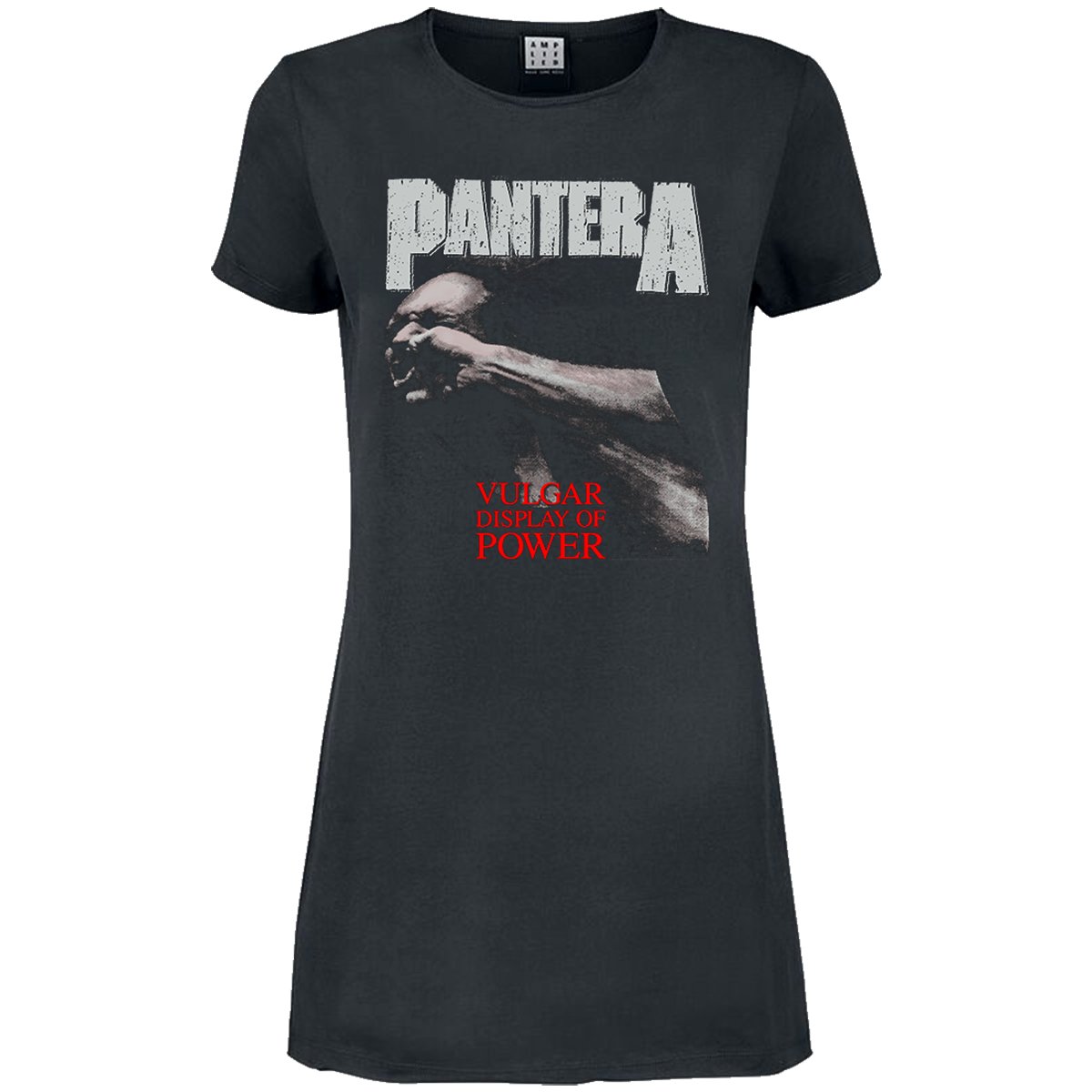 tunika PANTERA - VULGAR DISPLAY OF POWER ciemnoszara-S