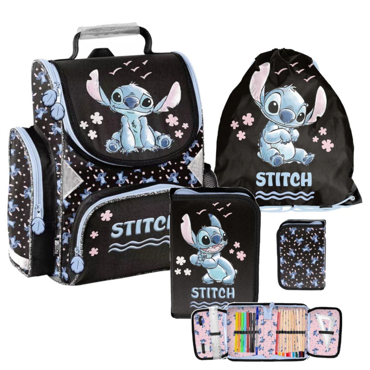 ZESTAW SZKOLNY 3-ELEMENTÓW LILO&STITCH DISNEY DS25GG PASO