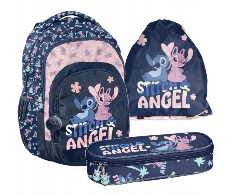 ZESTAW SZKOLNY 3-ELEMENTÓW LILO&STITCH DISNEY DS25CC PASO