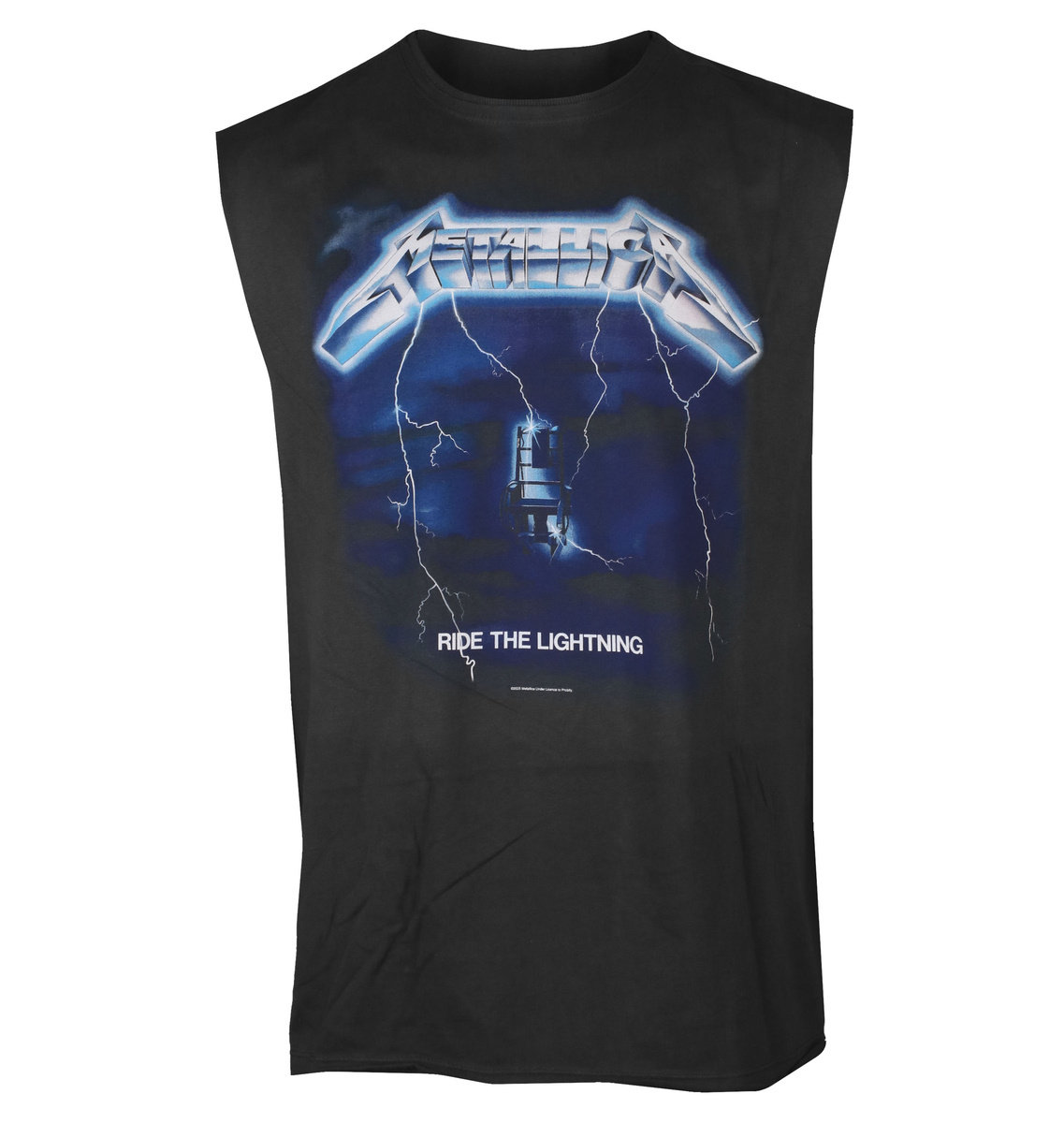 bezrękawnik METALLICA - RIDE THE LIGHTNING szary-XL