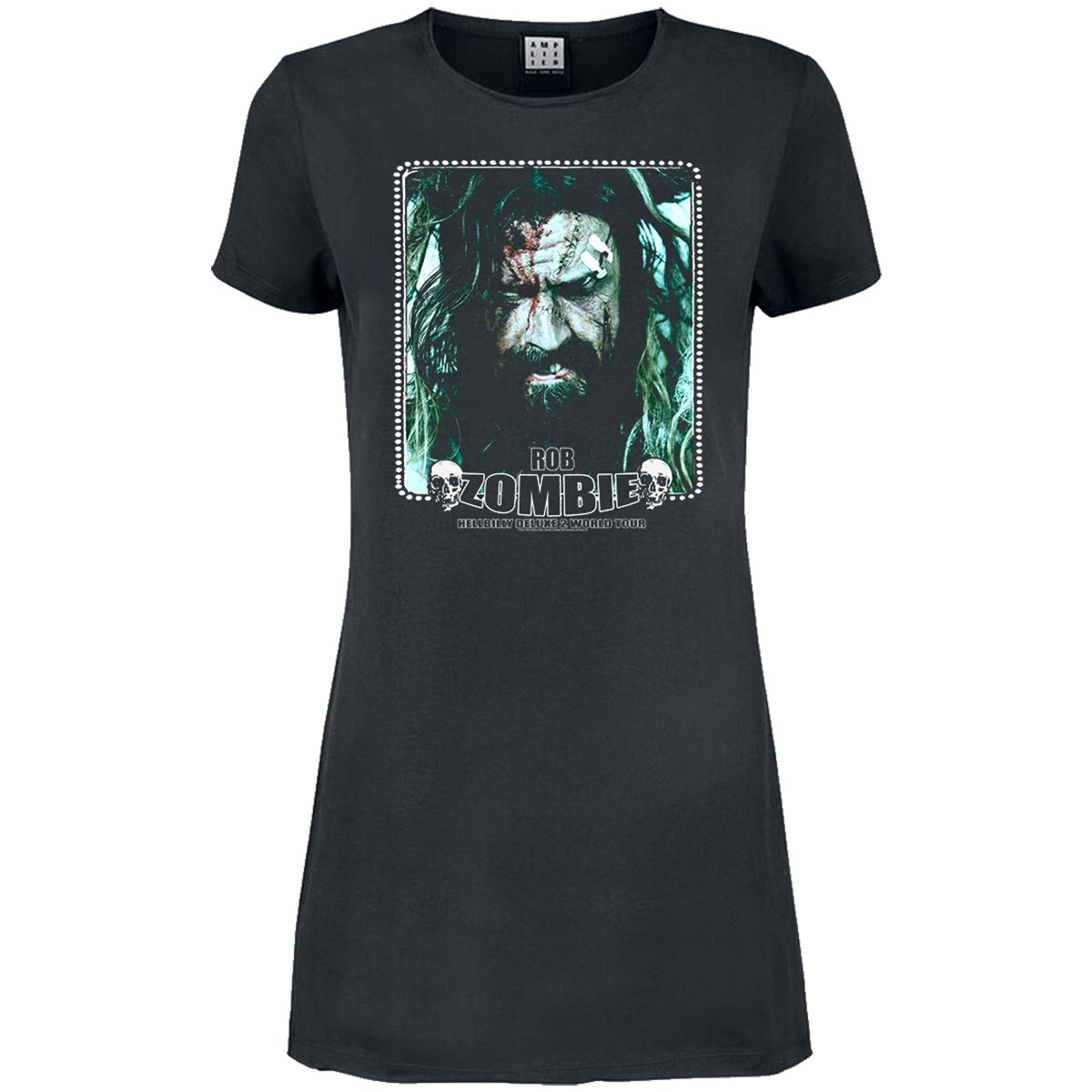 tunika ROB ZOMBIE - HELLBILLY ciemnoszara-L