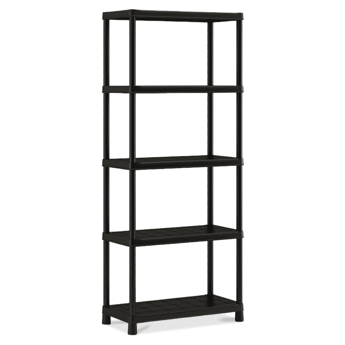 KIS KIS PLUS 80/5 Regal 80x40x187cm, czarny