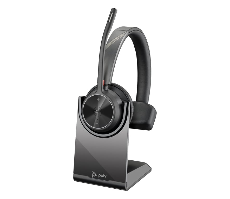 POLY Voyager 4310-M UC + kabel USB-A na USB-C + adapter BT700