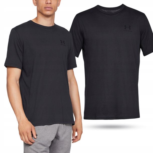 Koszulka Męska Under Armour T-shirt Szybkoschnąca Bawełna Sport 1326799 Xl