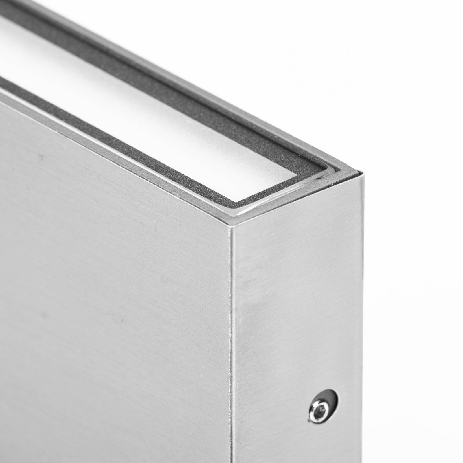 Kinkiet zewnętrzny LED CMD 9071, 17 cm, stal nierdzewna, góra/dół, IP54