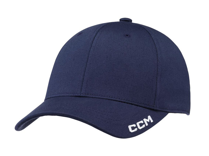 Czapka baseballowa CCM Team Training Flex True Navy Senior L/XL