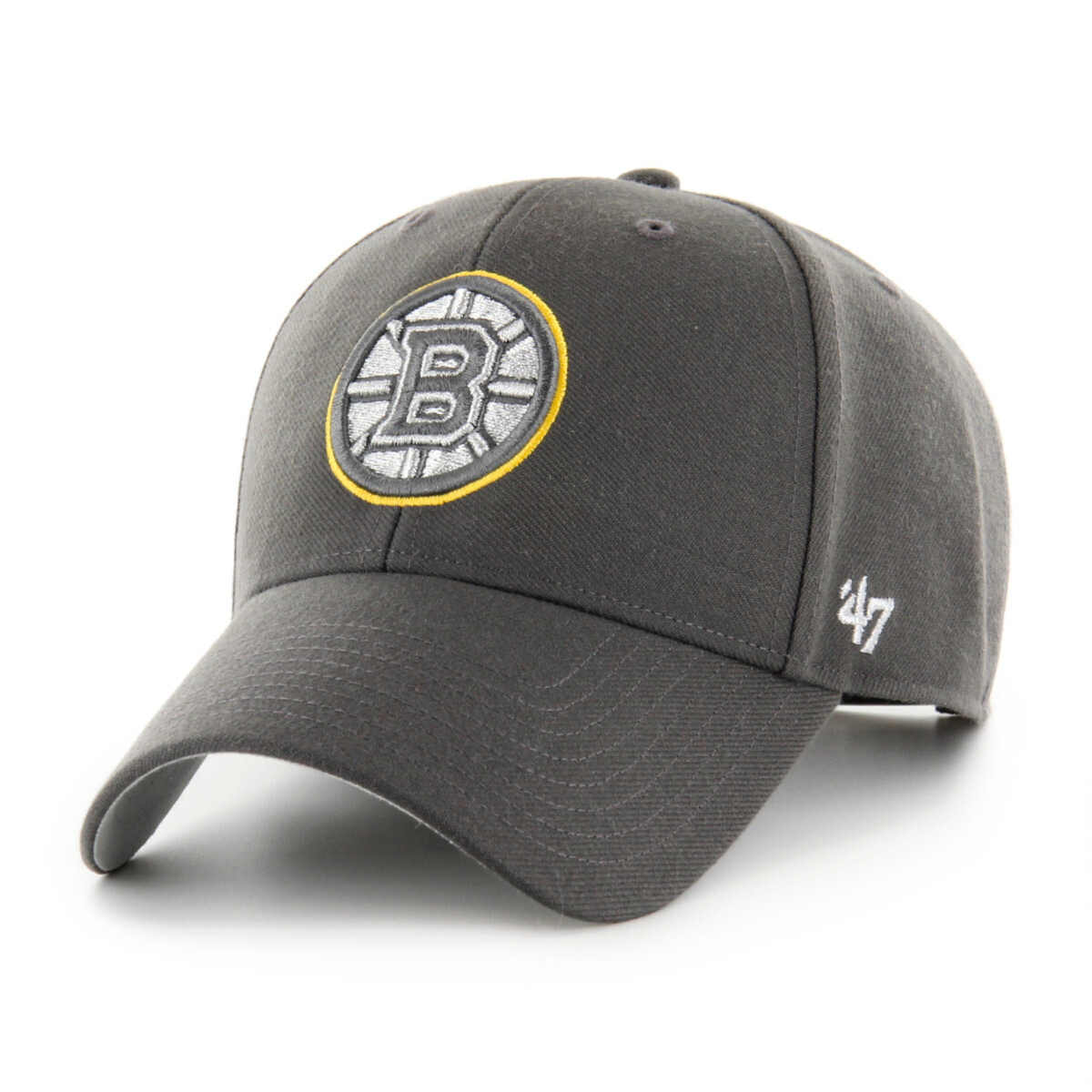 Męska czapka z daszkiem 47 Brand NHL Boston Bruins Metallic Snap '47 MVP