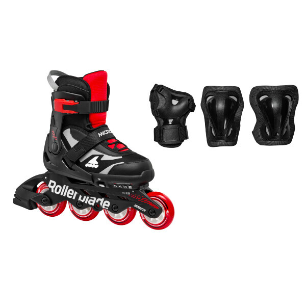 Rolki dziecięce Rollerblade Microblade Combo Black/Red EUR 36,5-40,5
