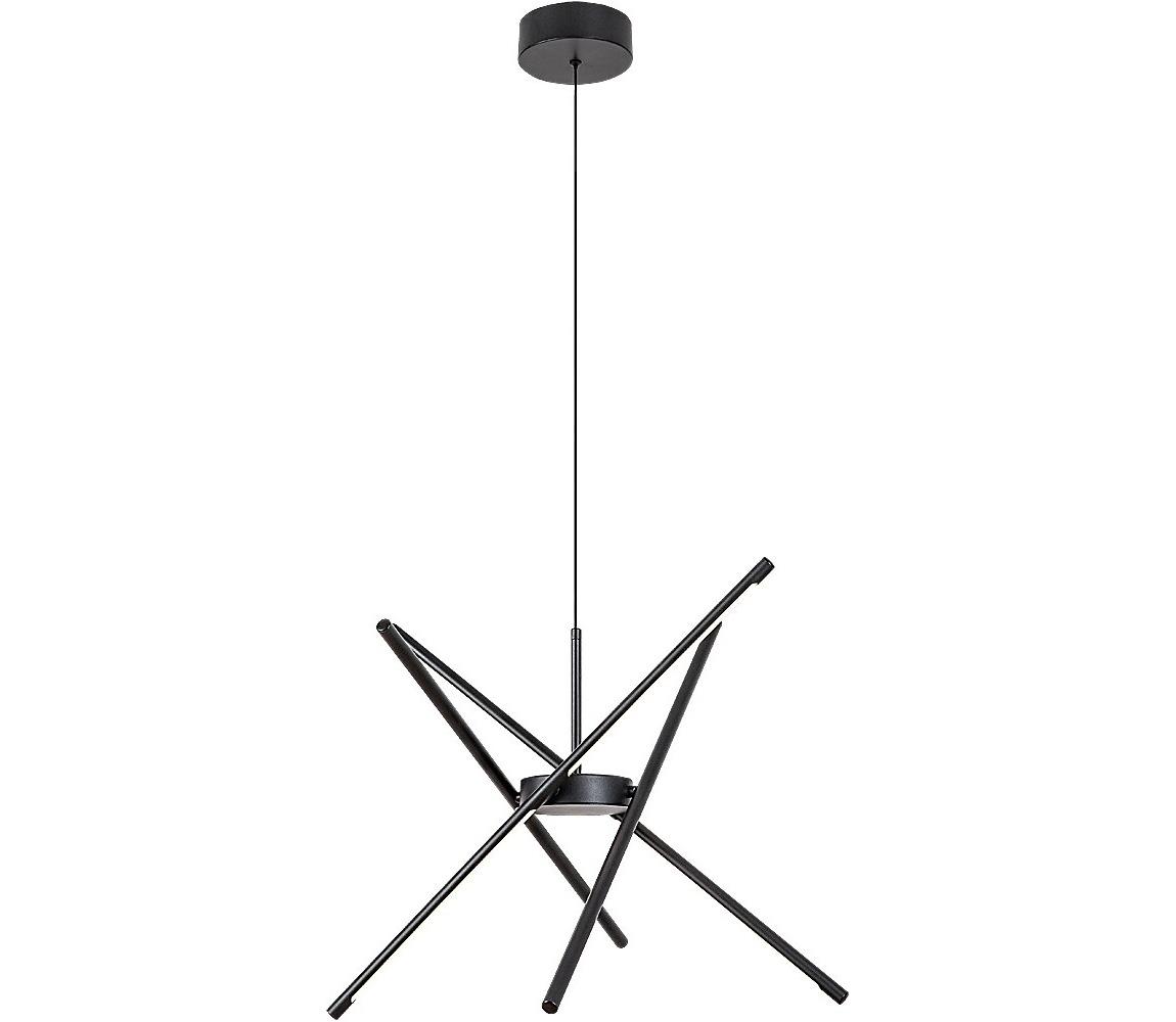 Rabalux 72338 - LED Żyrandol na lince HENLI2 LED/40W/230V 3000K czarny