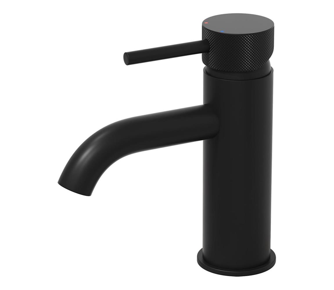 BATH DELUXE 28-005-03-02-00 - Kran do umywalki ANHOLT 15,6 cm matowy czarny