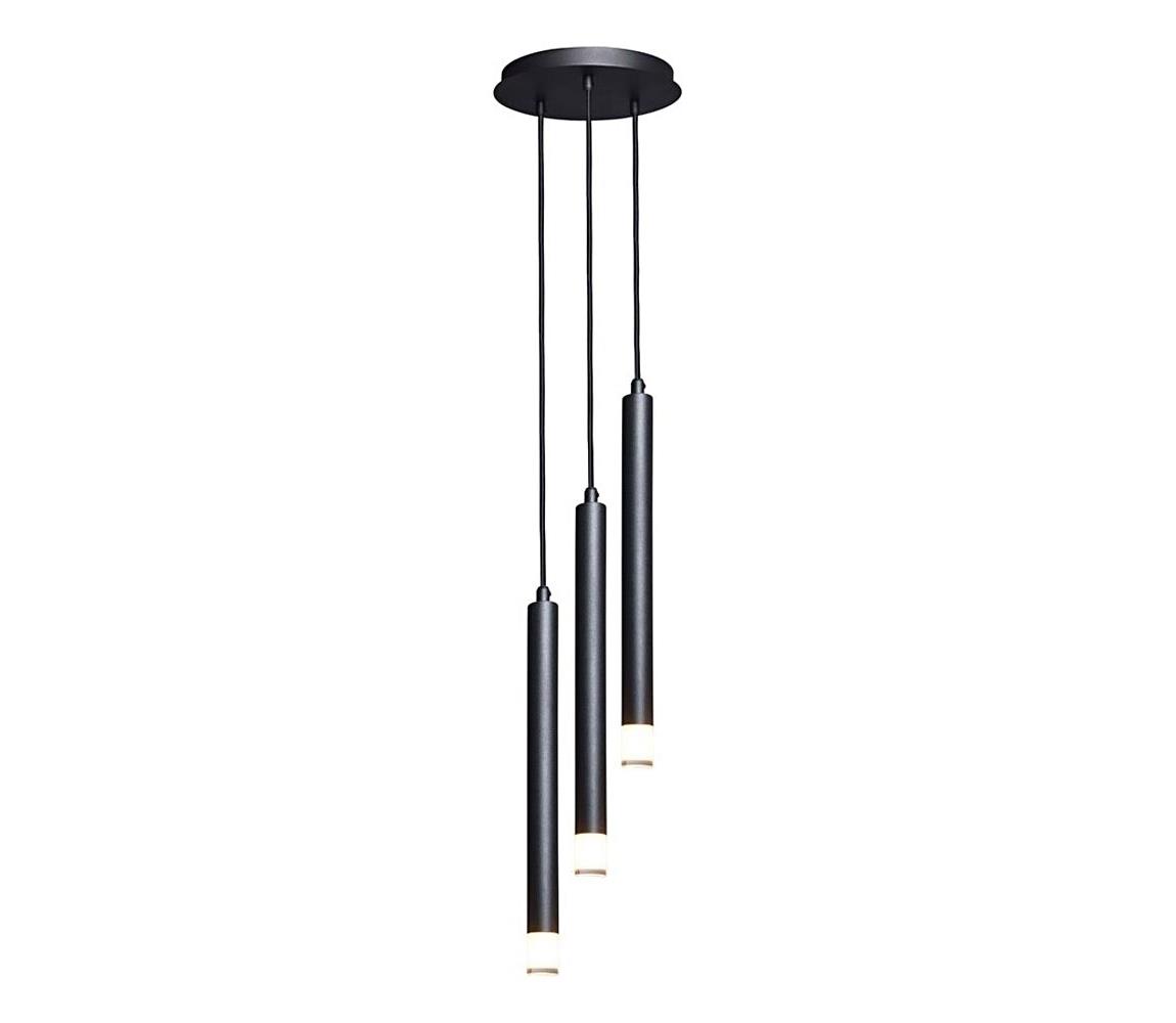 Rabalux 72358 - Żyrandol na lince RAMIRA 3xG9/5W/230V czarny