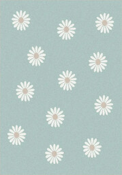 Dywan dziecięcy FD Lida Stokrotki miętowy