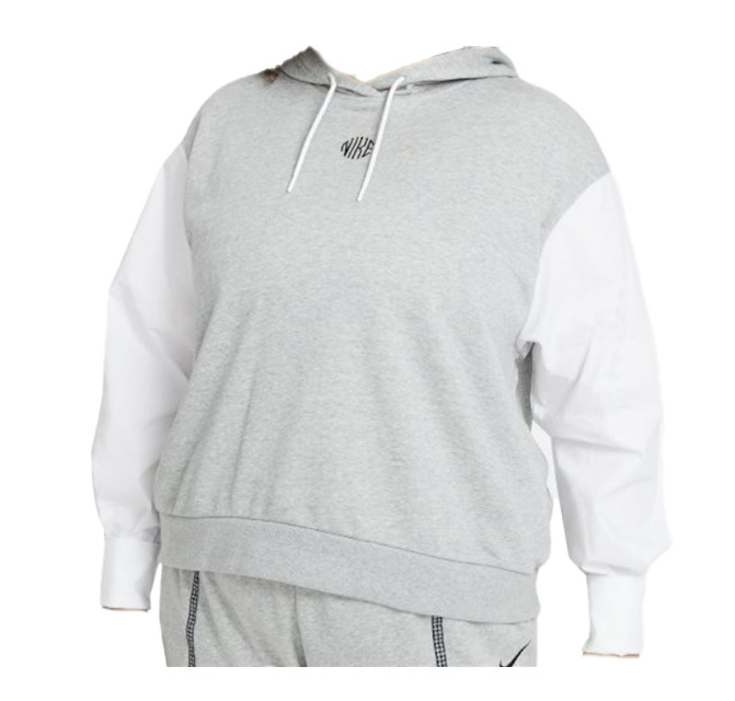 BLUZA NIKE SZARA KOSZULOWE RĘKAWY DJ6684-063 2X