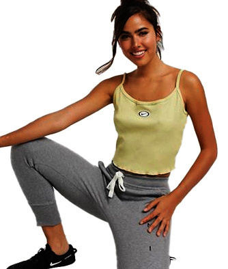 Nike Cropped Tank Top Oliwkowy CU5338318 r. S BEZ METKI