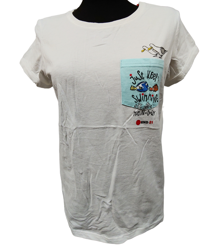 Koszulka Disney T-shirt Biały Marlin & Dory S