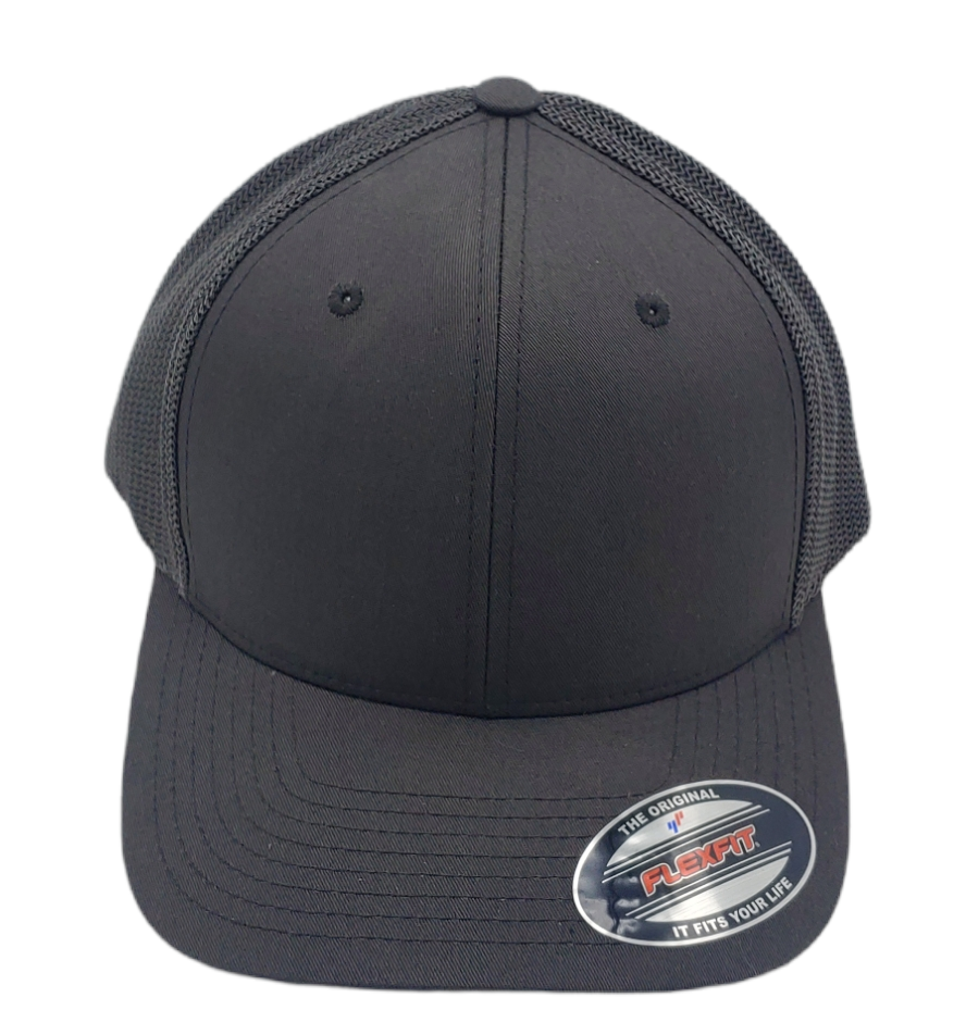 CZAPKA Z DASZKIEM FLEXFIT SIATKA SZARA YUPOONG