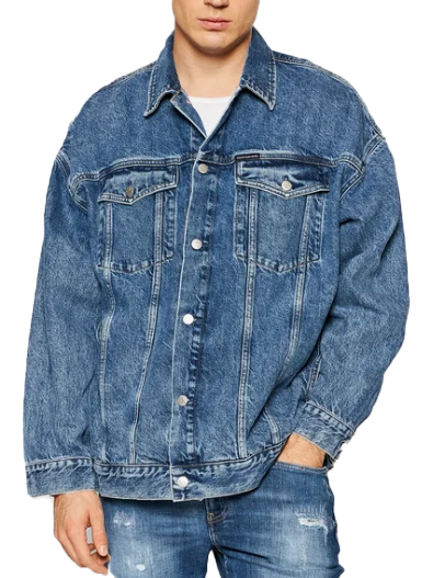 Kurtka jeansowa Oversize Calvin Klein Jeans J30J319047 M