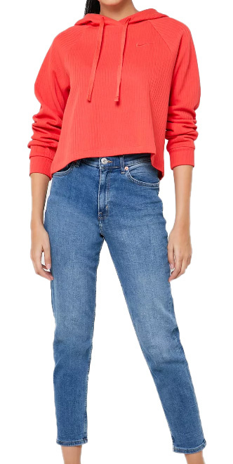 KRÓTKA BLUZA NIKE SPORTSWEAR KAPTUR CJ2663631 XXL