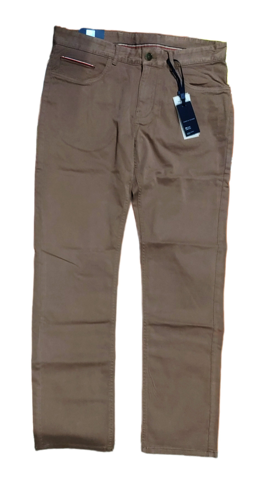 SPODNIE TOMMY HILFIGER CHINOS DENTON PROSTE W34L32 MW0MW09112