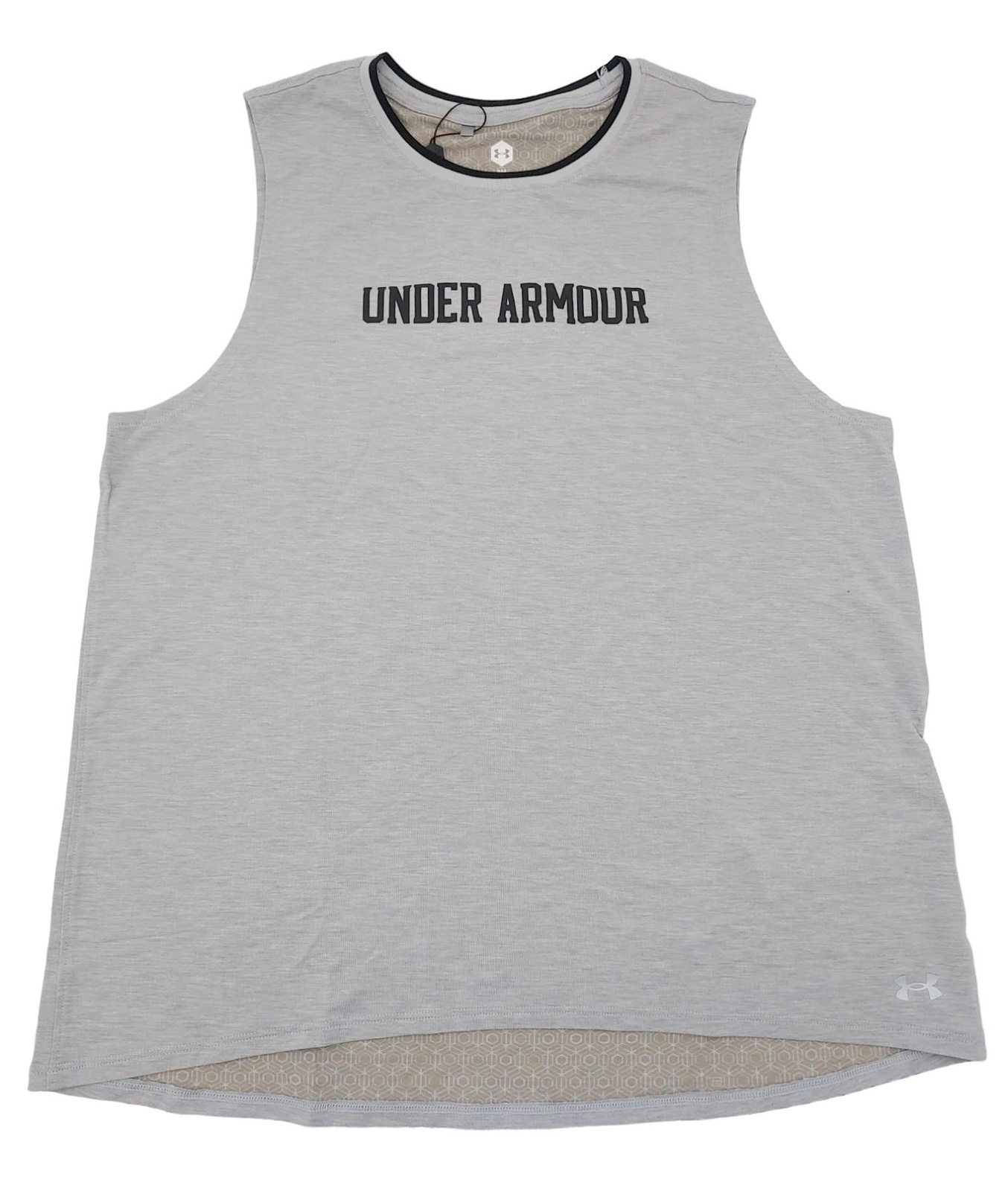 UNDER ARMOUR KOSZULKA ATHLETE RECOVERY 1362555011 SM JASNOOSZARY