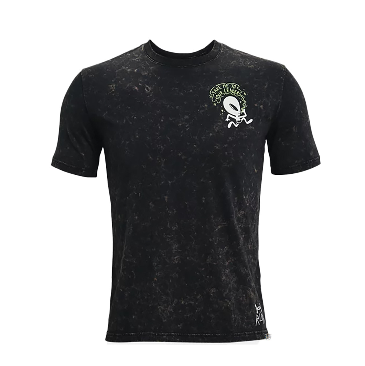 Under Armour Koszulka Run Flying Fitted HeatGear 1361481001 L