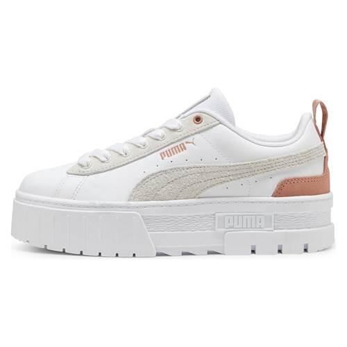 Buty damskie sportowe Puma Mayze Mix 38746815 grubej podeszwie białe 40