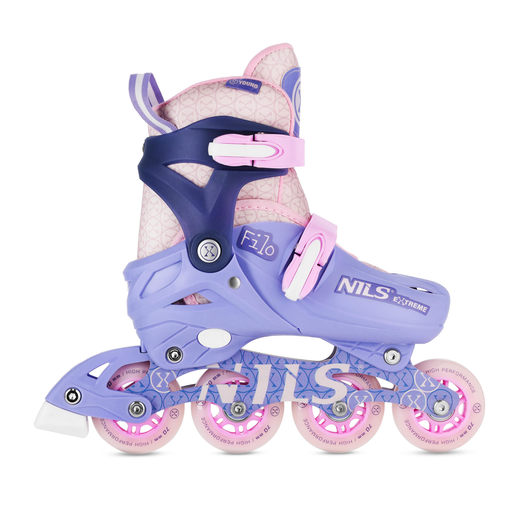 Rolki NILS EXTREME NA13102 ( 30-33) Fioletowy