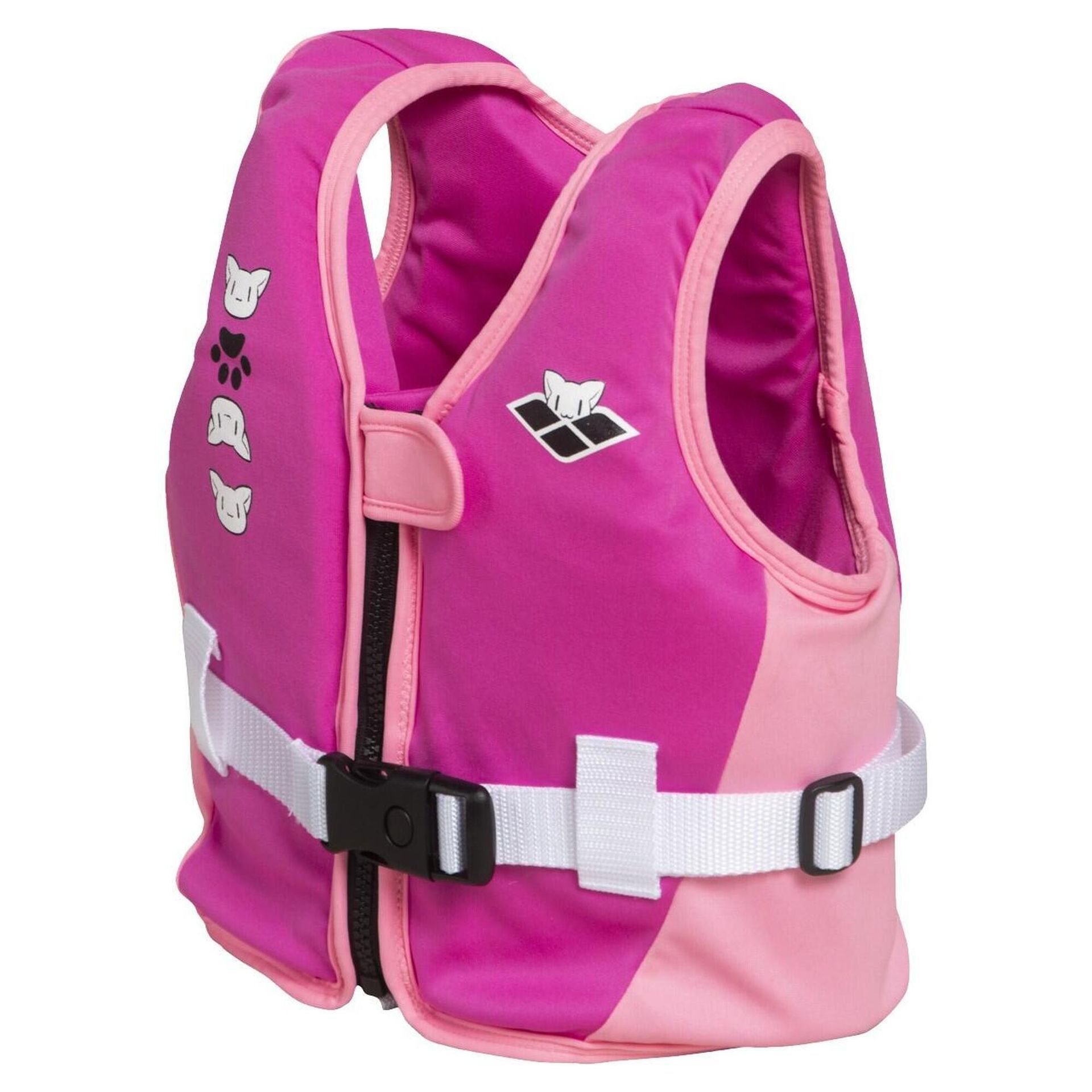 Arena Friends Swim Vest Kids, fuchsia 2-4Y 2021 Akcesoria pływackie i treningowe 4018-910-2-4Y