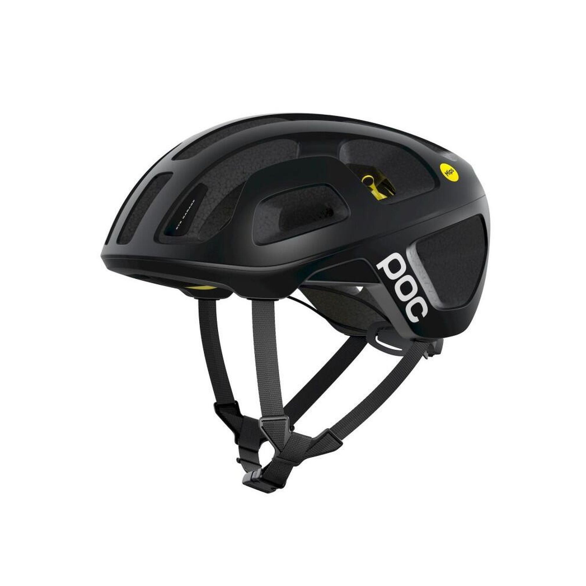 POC Octal MIPS Helmet, czarny S | 50-56cm 2022 Kaski szosowe 10801-1037-SML