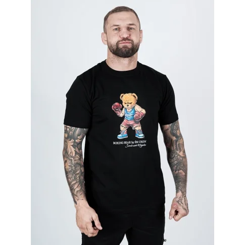 Środowisko Miejskie T-shirt Koszulka Boxing Bear Black