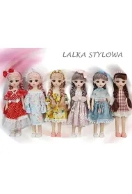 Lalka stylowa zginane ręce i nogi 29cm MIX Merkpol