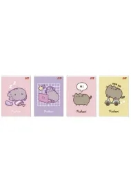 Unipap Zeszyt A5/60K kratka laminowany Pusheen (10szt)
