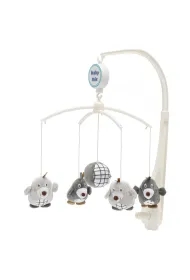 Karuzelka nad łóżeczko Kreciki szare Baby Mix