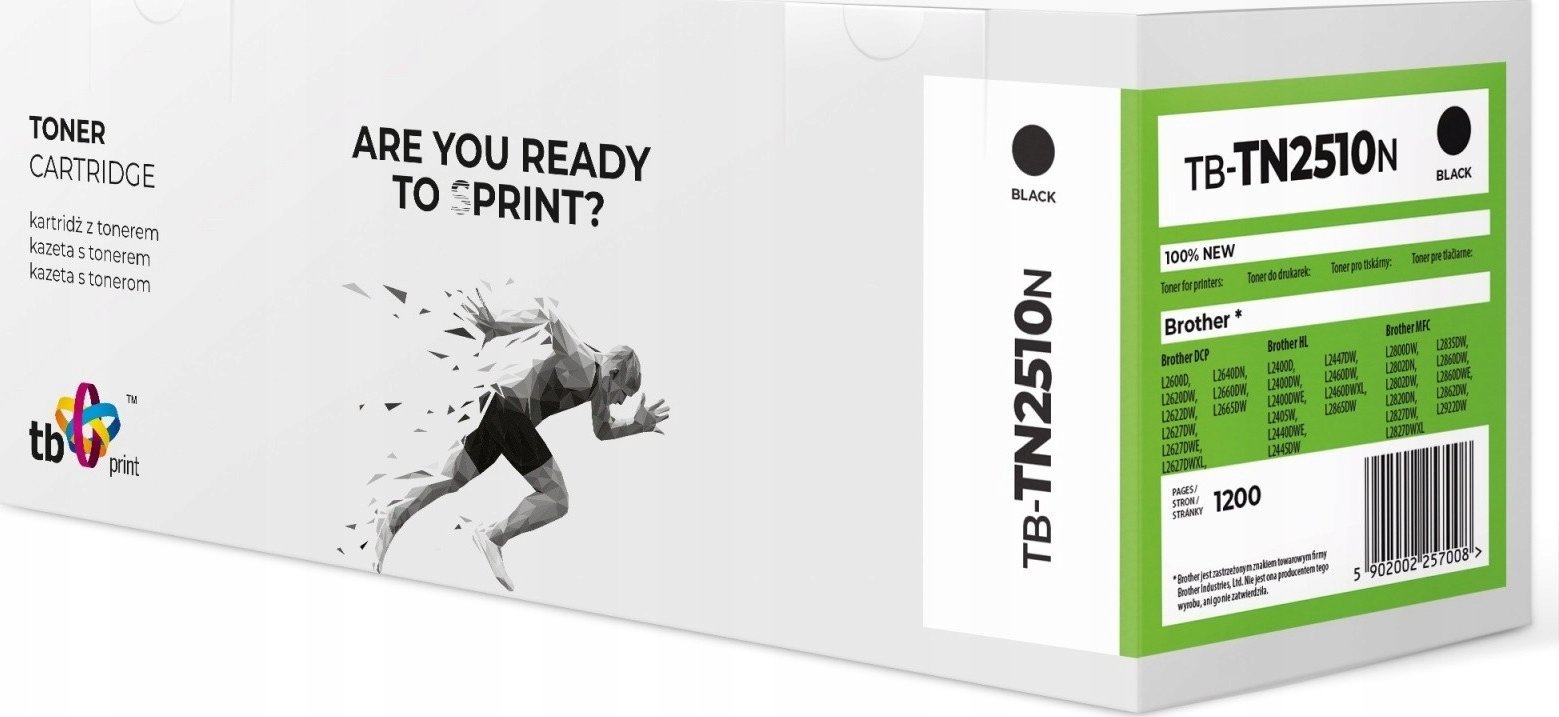 Toner TB Print Toner do Brother TN2510 TB-TN2510N BK 100% nowy TB-TN2510N