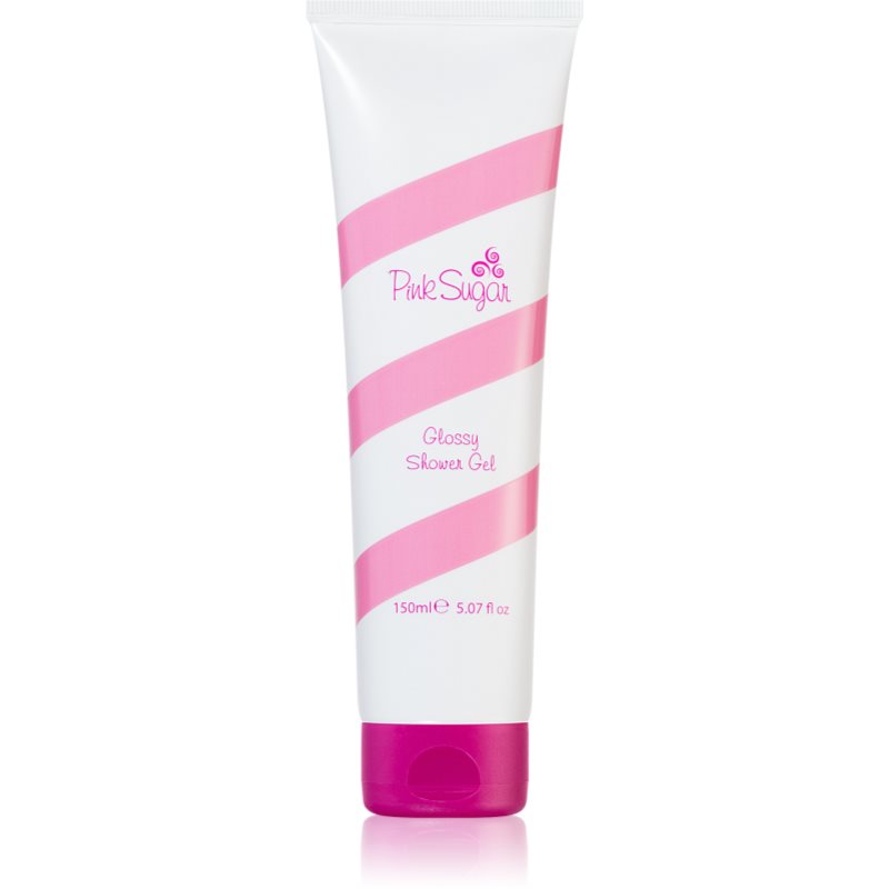 Pink Sugar Glossy delikatny żel pod prysznic dla kobiet 150 ml