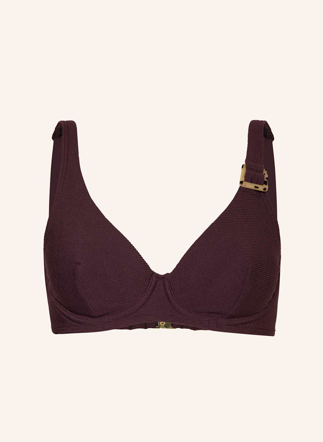 Cyell Góra Od Bikini Z Fiszbinami Wavy Brown braun