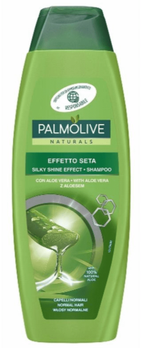 Palmolive Silky Shine Effect, aloesowy szampon do włosów normalnych, 350 ml