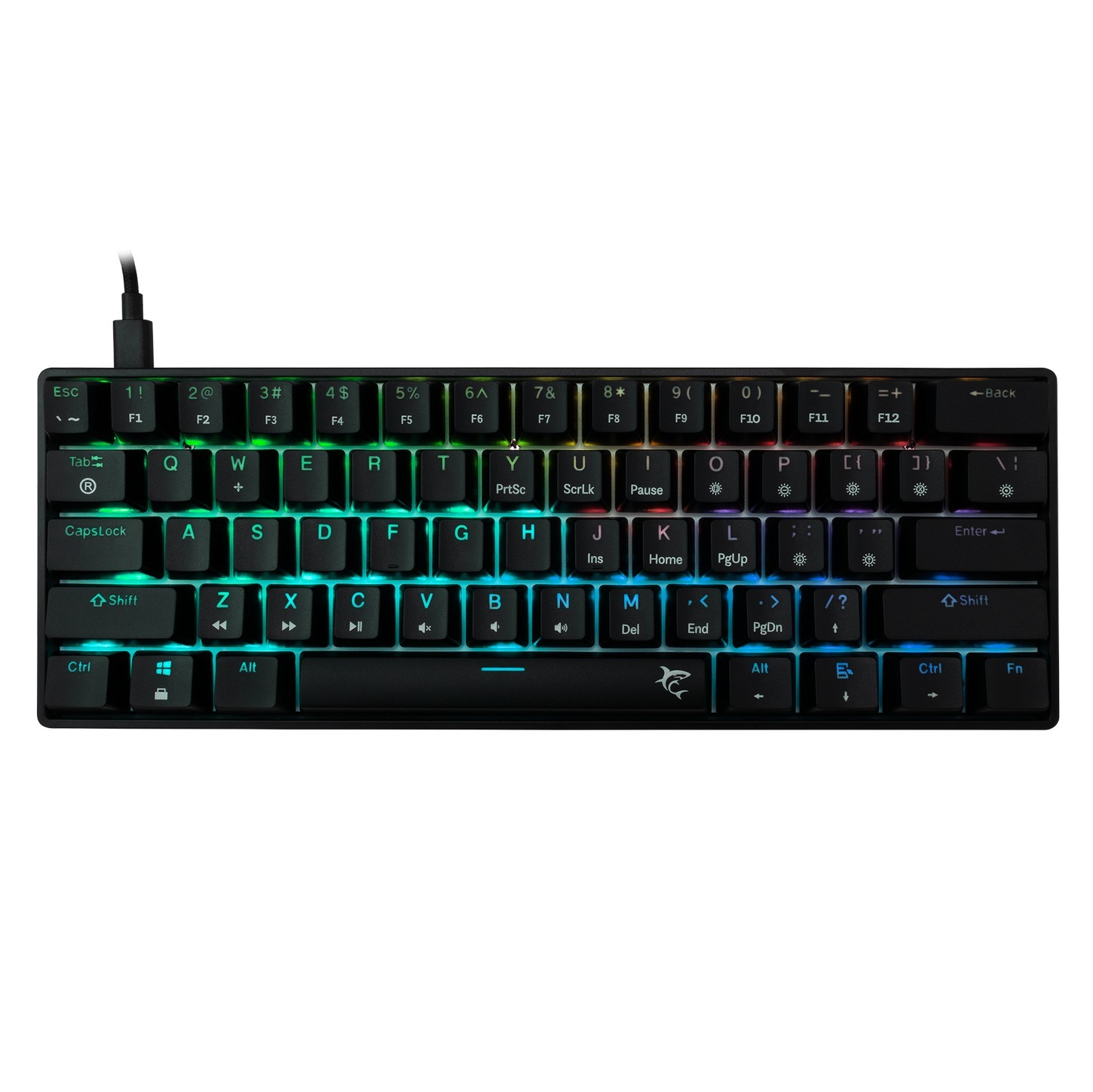 White Shark Shinobi-2 black brown switch SHINOBI-2-B-US-BROWN.SW