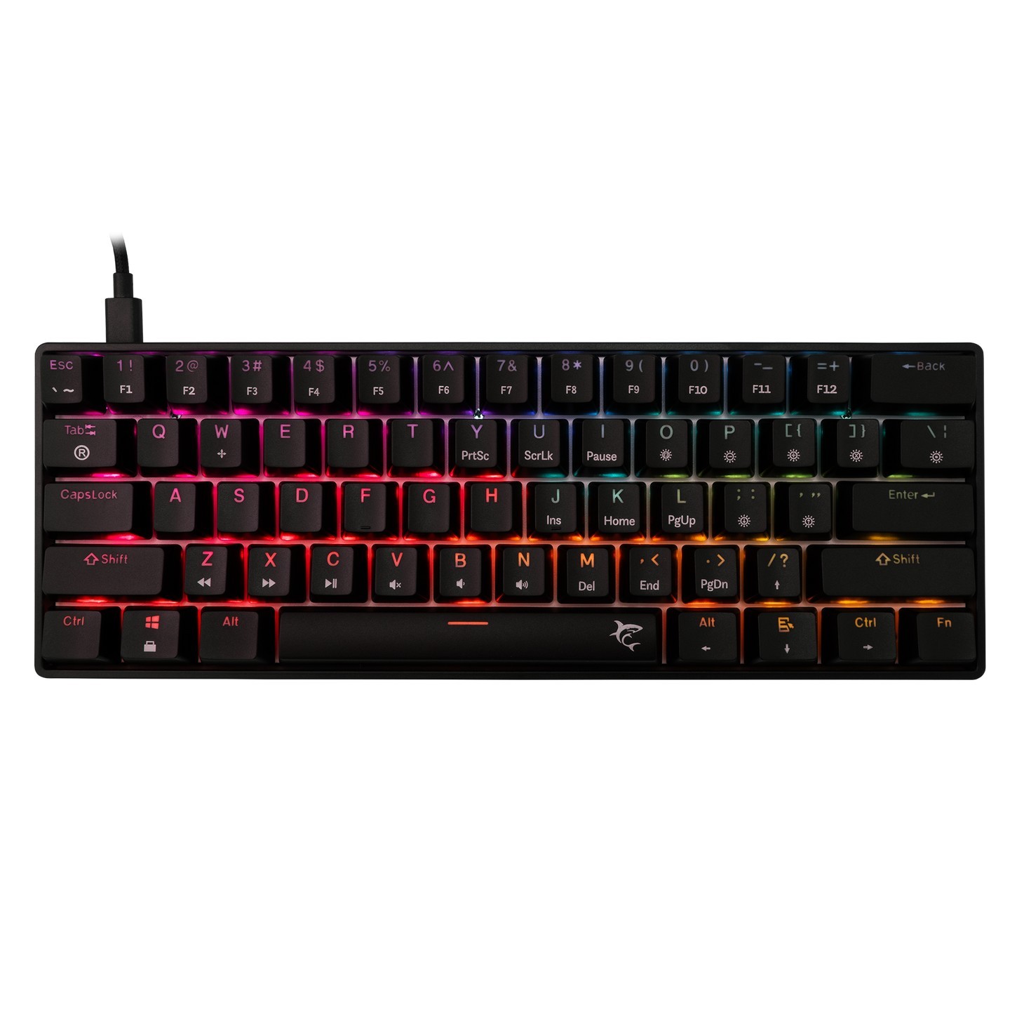 White Shark Shinobi-2 black red switch SHINOBI-2-B-US-RED.SW