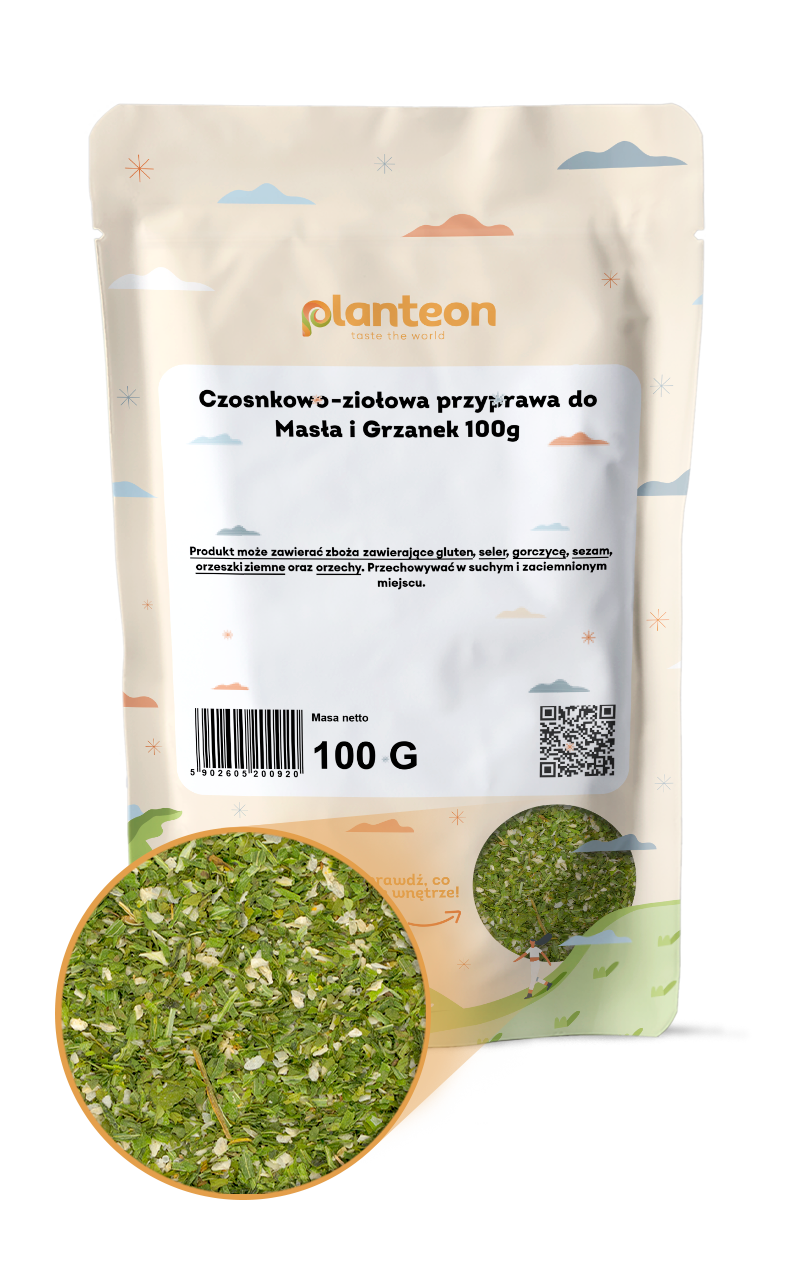 Czosnkowo-ziołowa przyprawa do Masła i Grzanek 100g