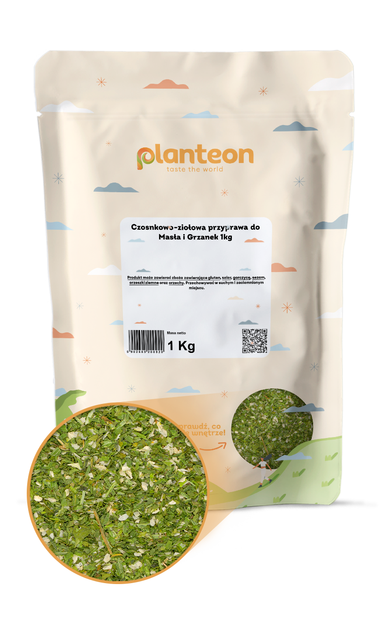 Czosnkowo-ziołowa przyprawa do Masła i Grzanek 1kg