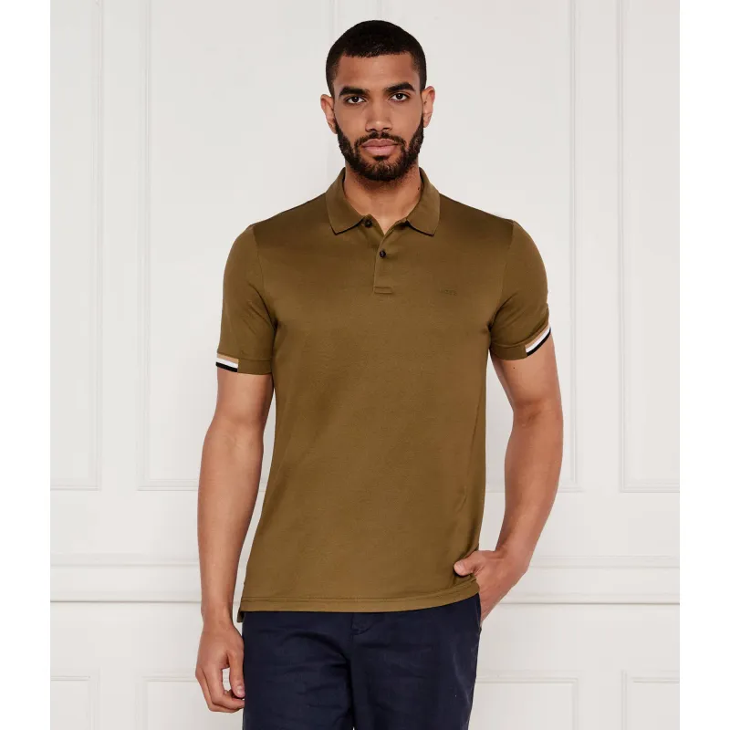 BOSS BLACK Polo Parlay 147 Regular Fit mercerised