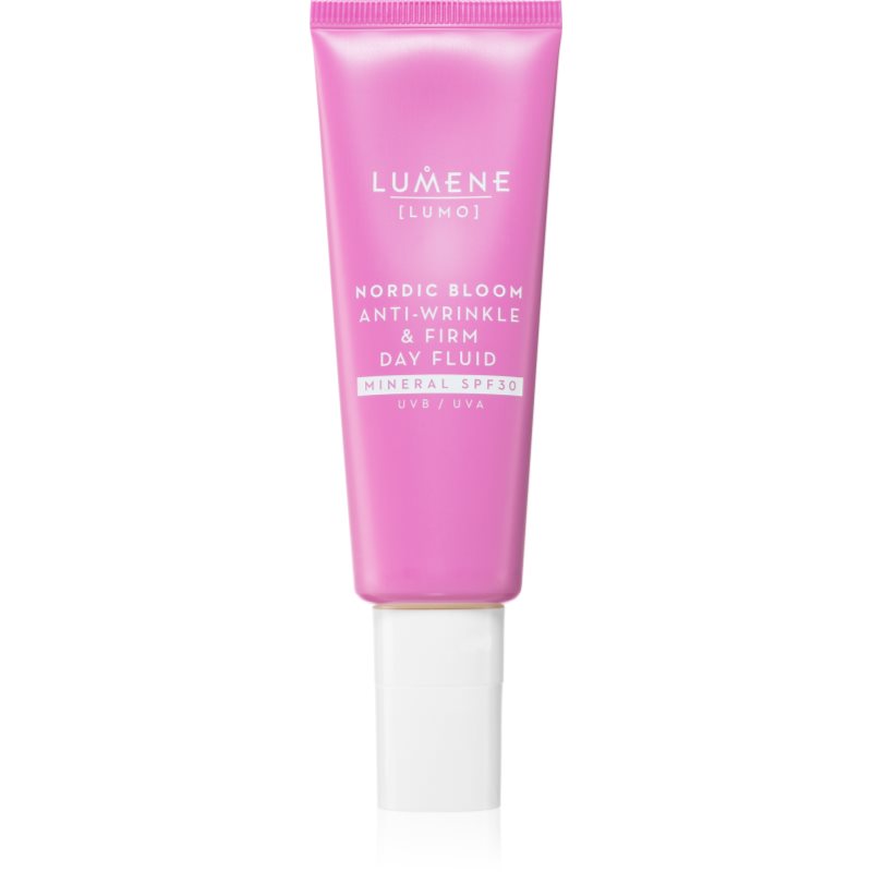 Lumene Nordic Bloom Lumo Anti-Wrinkle & Firm Day Fluid Mineral SPF30 przeciwzmarszczkowo-ujędrniający lekki krem z filtrem mineralnym 50ml