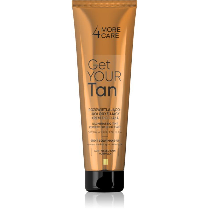More 4 Care Get Your Tan rozświetlający Krem koloryzujący do ciała 100 ml