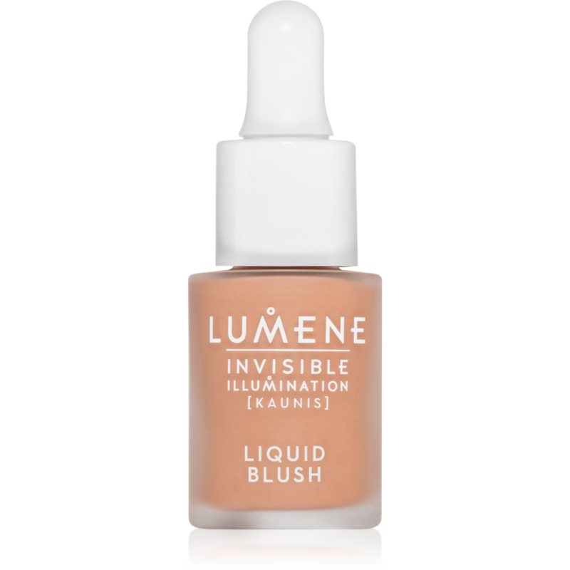 LUMENE - INVISIBLE ILLUMINATION - LIQUID BLUSH - Płynny róż z serum - 15 ml - PINK BLOSSOM