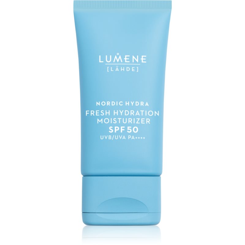 Lumene Nordic Hydra Lahde, nawilżający krem do twarzy z SPF50, 50ml