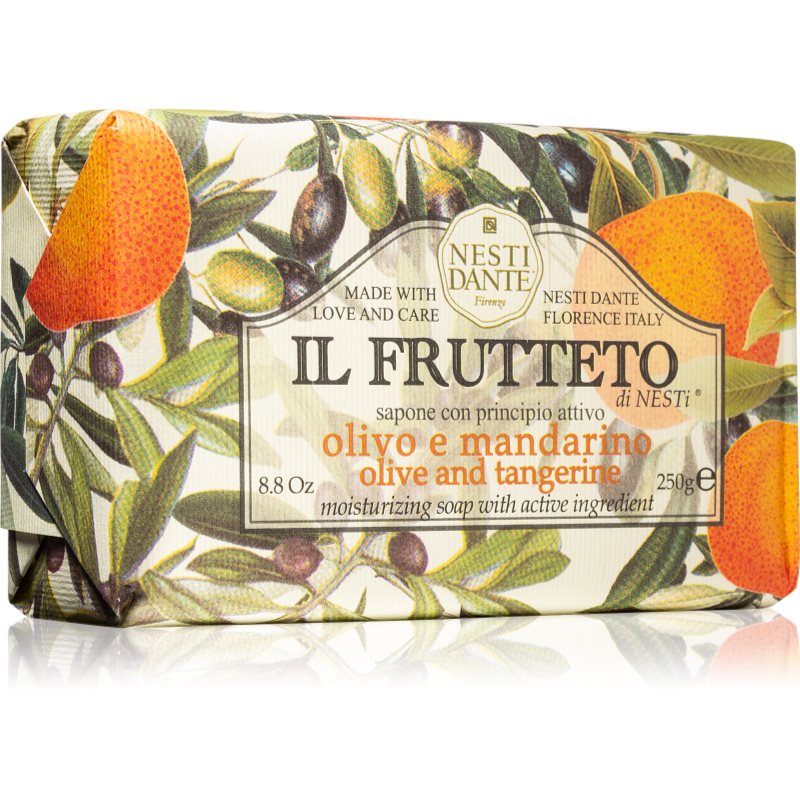 Nesti Dante Il Frutteto Olive And Tangerine mydło toaletowe 250 g