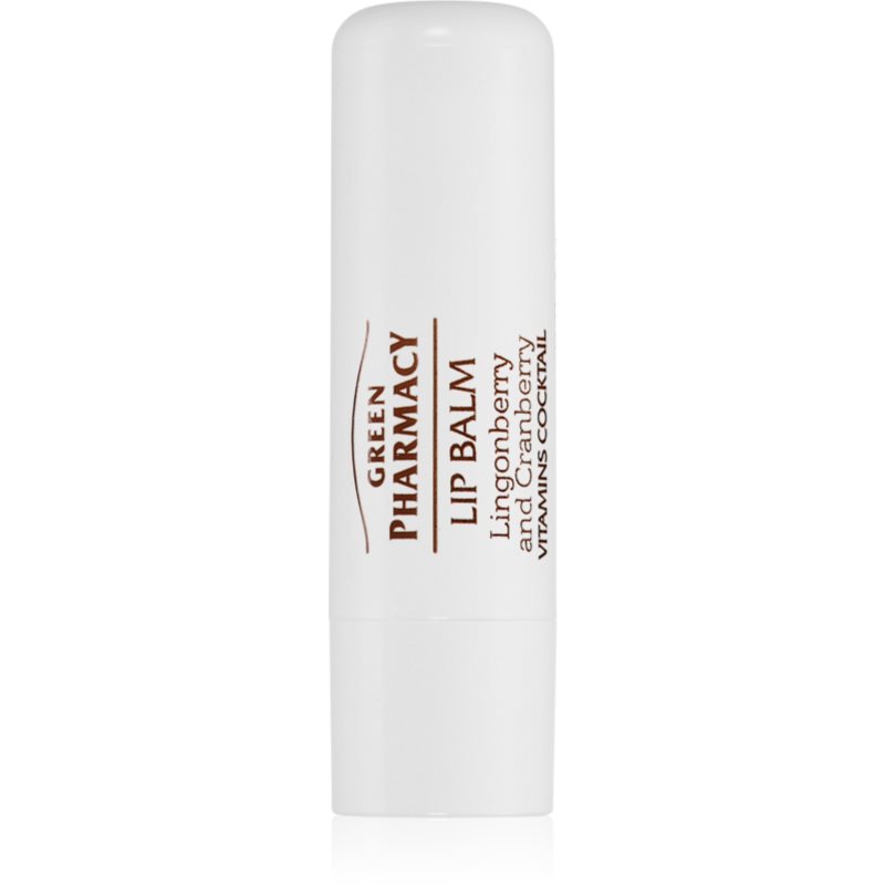 Elfa PHARM Green Pharmacy balsam do ust koktajl witaminowy SPF10 brusznica żurawina 3,6 g Pharm 7068481