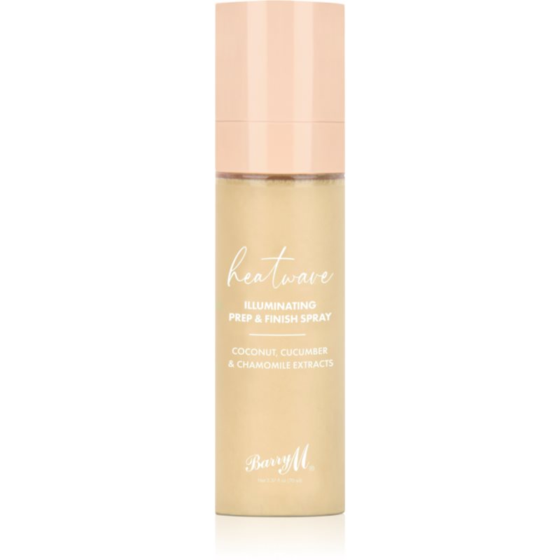 Barry M Heatwave Illuminating Prep & Finish Spray Utrwalacz makijażu 70 ml