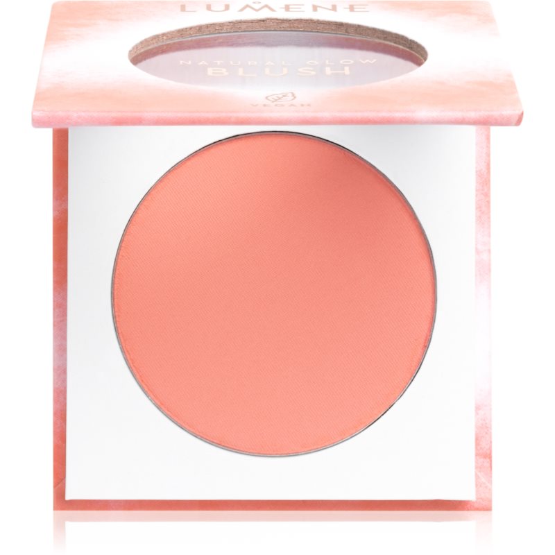 Lumene Natural Glow Blush - róż do policzków 1 Coral Glow